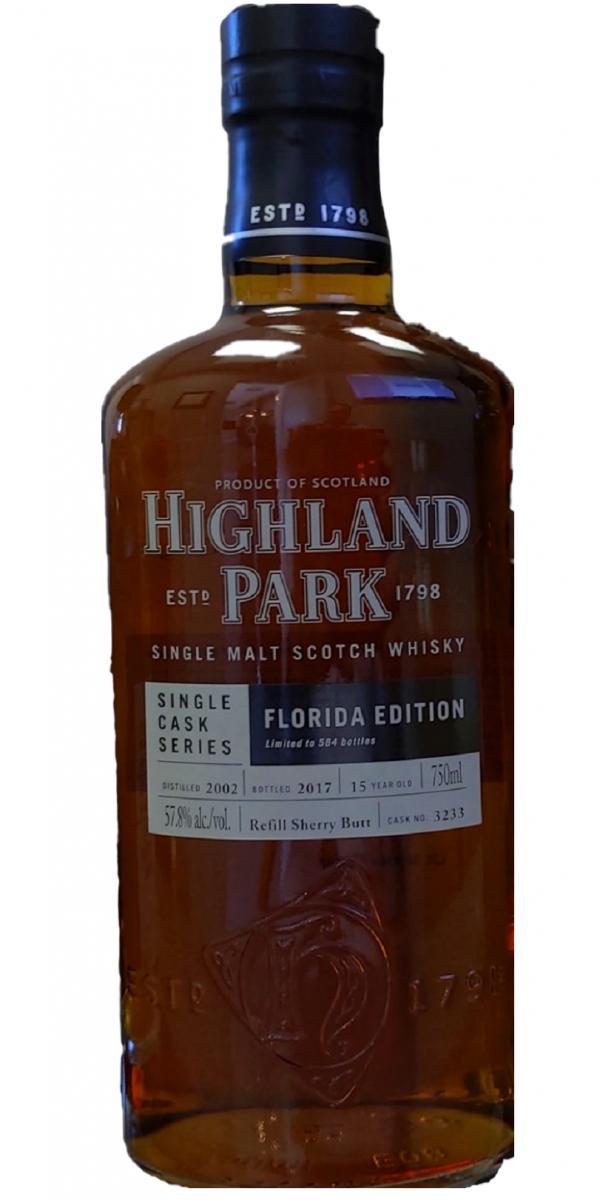 Highland Park 2002 Single Cask Series