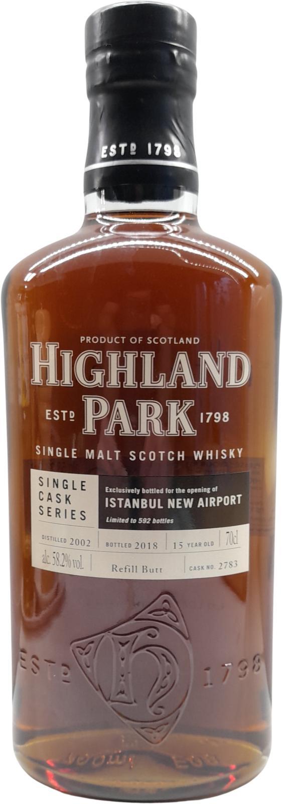 Highland Park 2002 Single Cask Series
