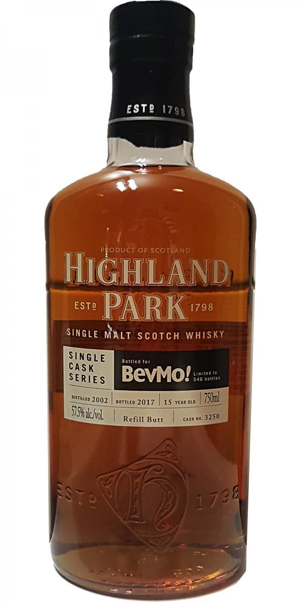 Highland Park 2002 Single Cask Series