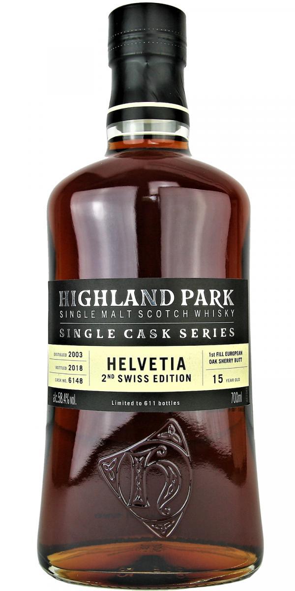 Highland Park 2003 Single Cask Series