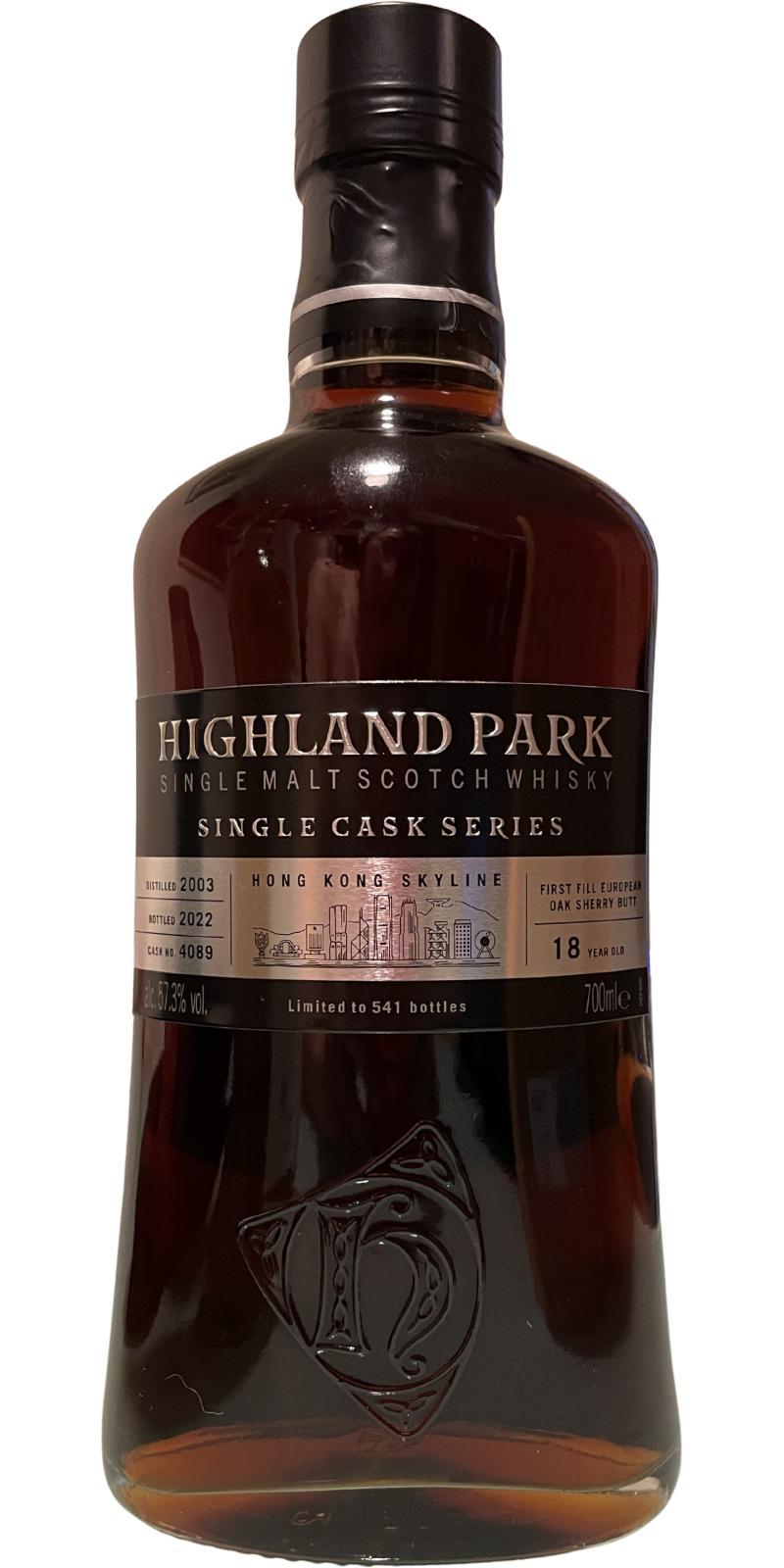 Highland Park 2003 Single Cask Series - Hong Kong Skyline