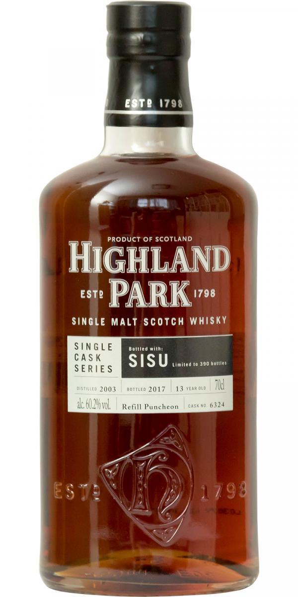 Highland Park 2003 Single Cask Series