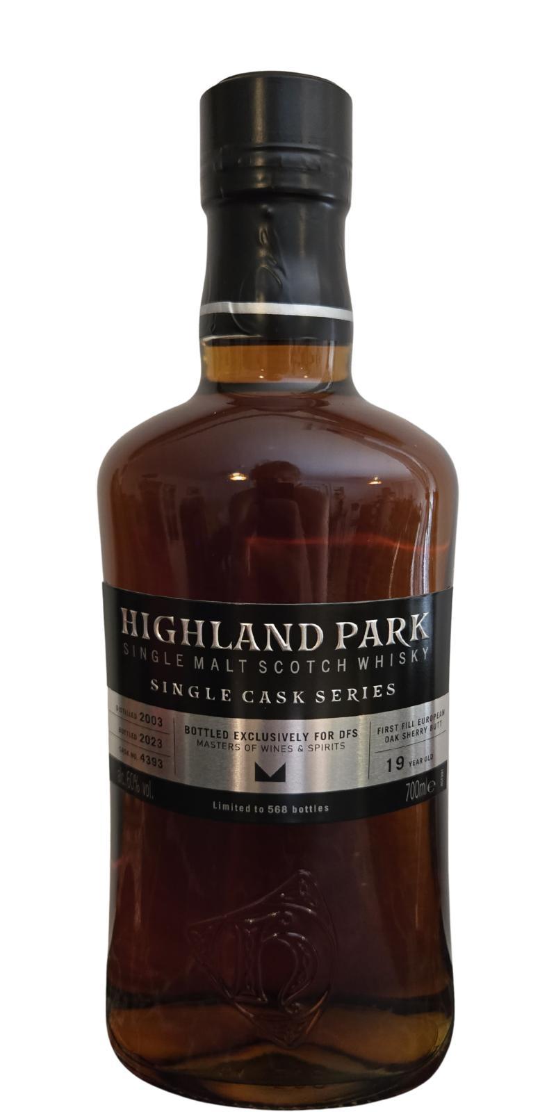 Highland Park 2003 Single Cask Series