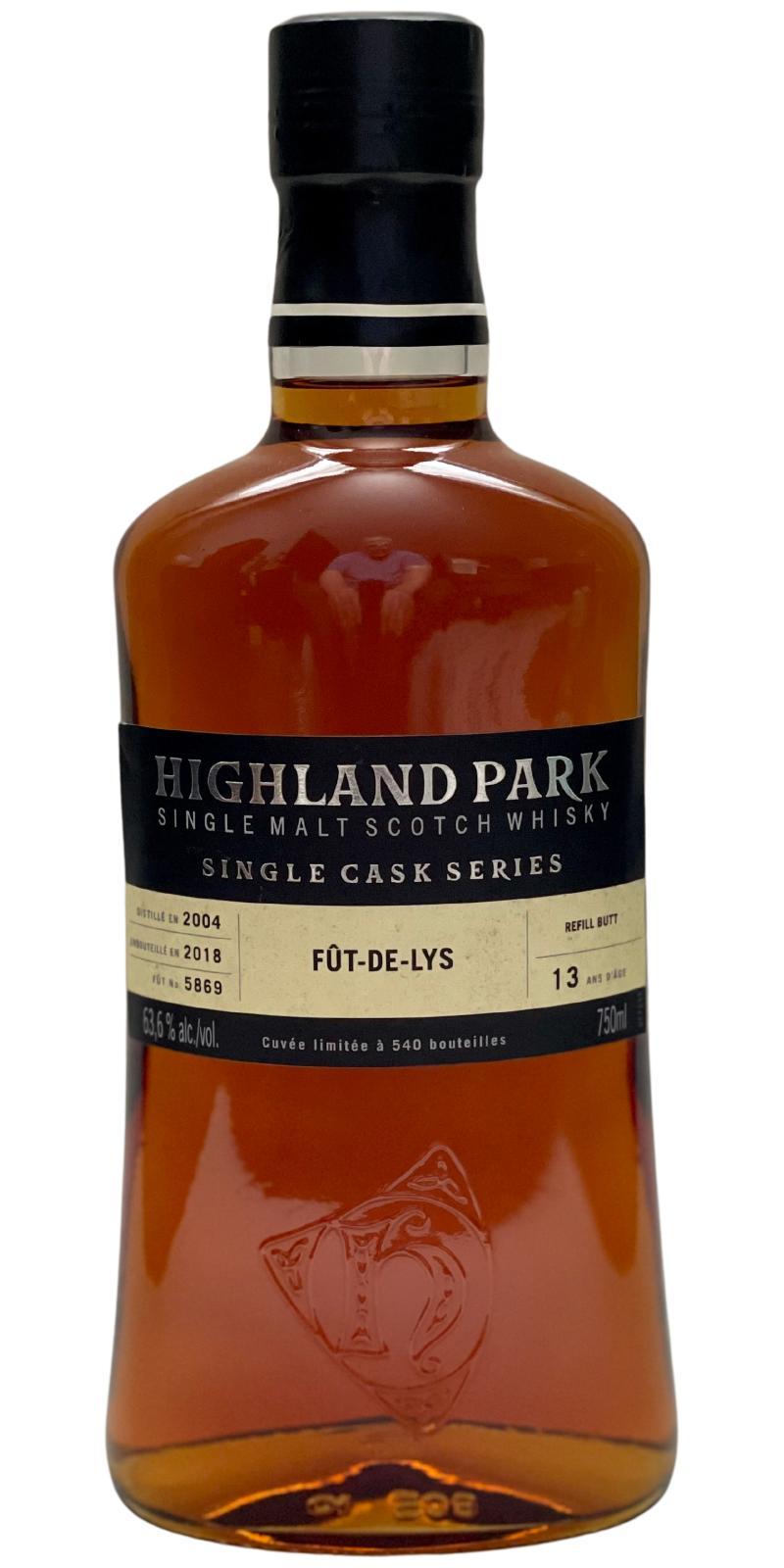 Highland Park 2004 Single Cask Series