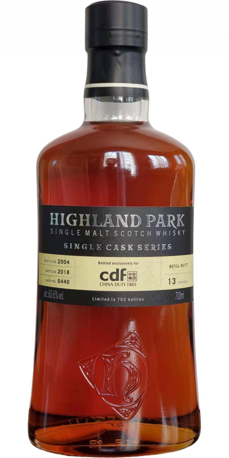 Highland Park 2004 Single Cask Series