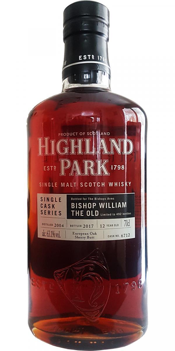 Highland Park 2004 Single Cask Series