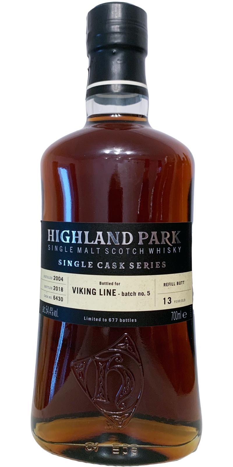 Highland Park 2004 Single Cask Series