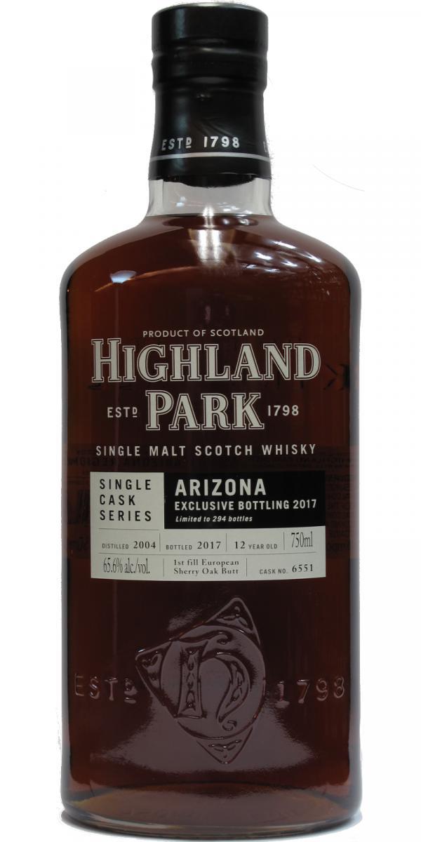 Highland Park 2004 Single Cask Series
