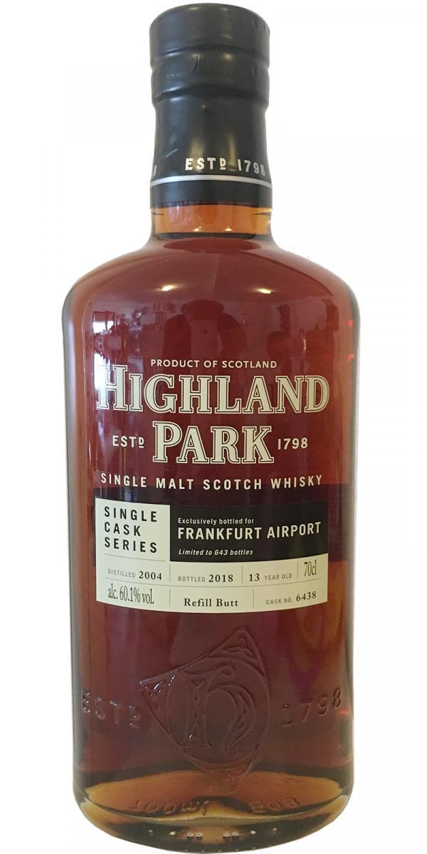Highland Park 2004 Single Cask Series