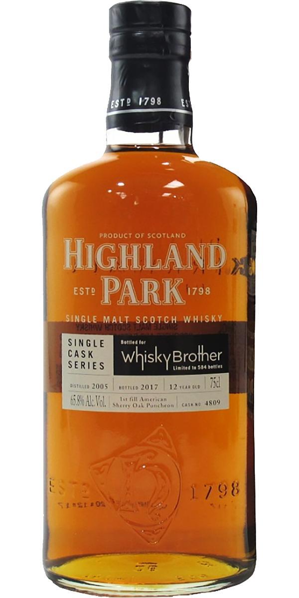 Highland Park 2005 Single Cask Series