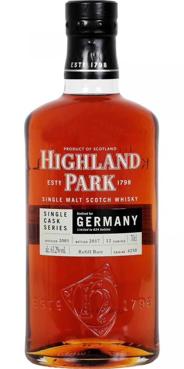 Highland Park 2005 Single Cask Series