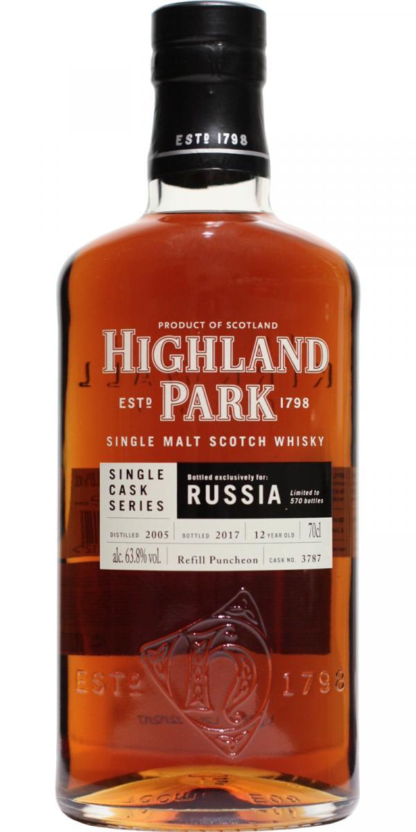Highland Park 2005 Single Cask Series