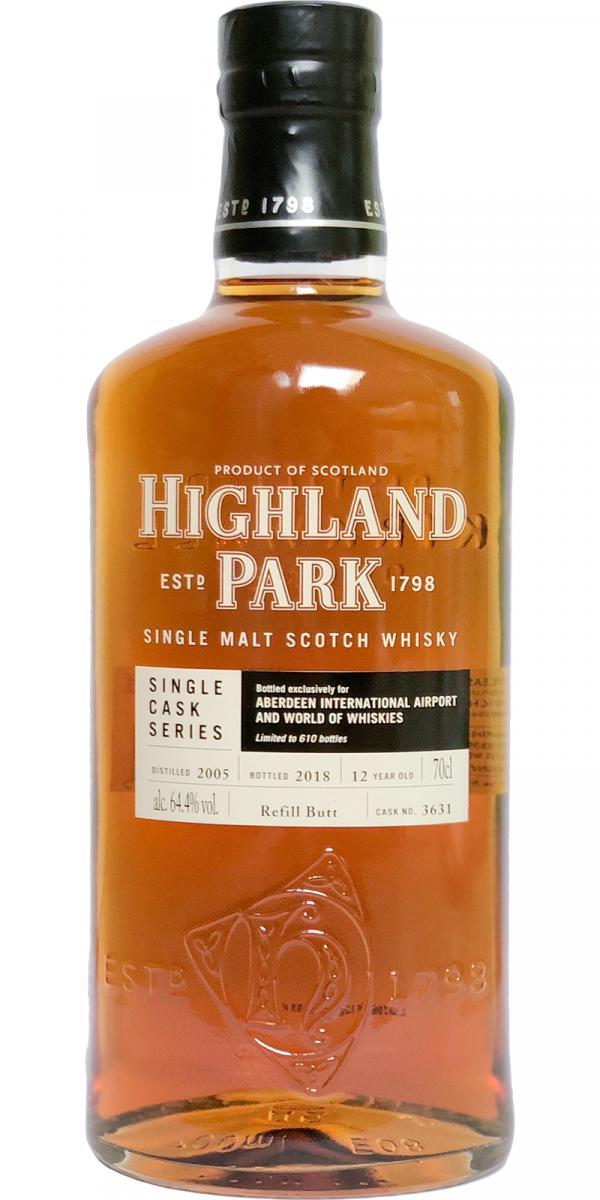 Highland Park 2005 Single Cask Series