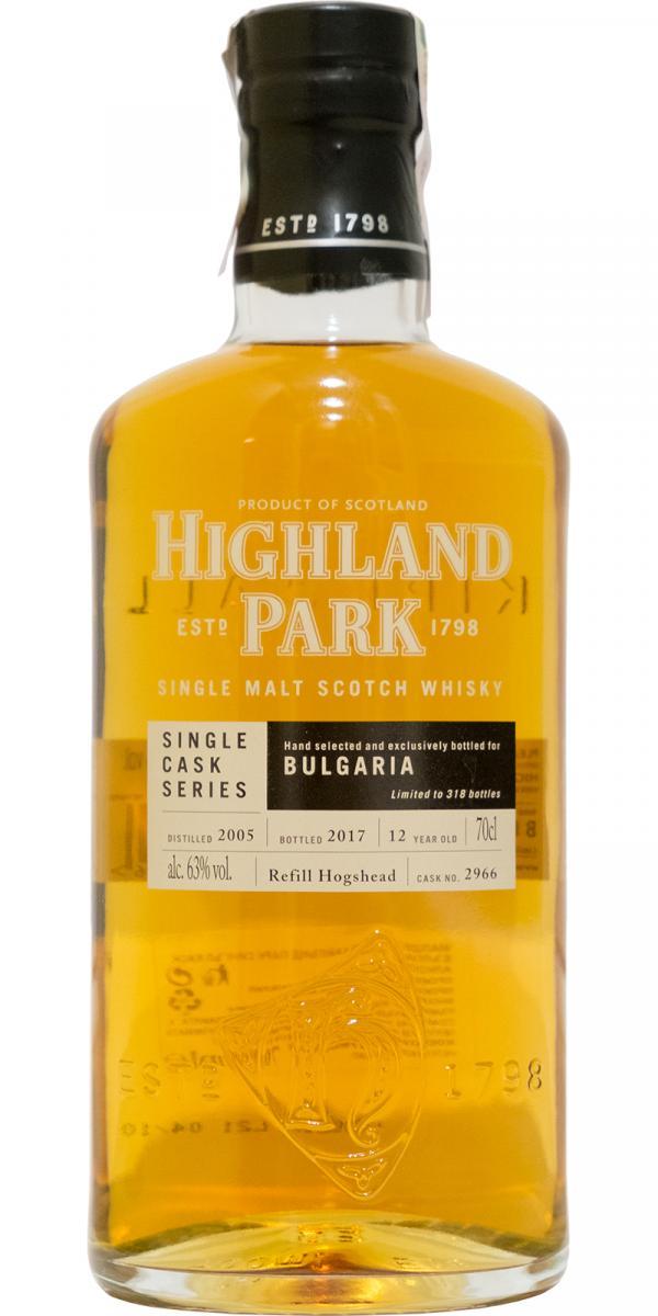 Highland Park 2005 Single Cask Series