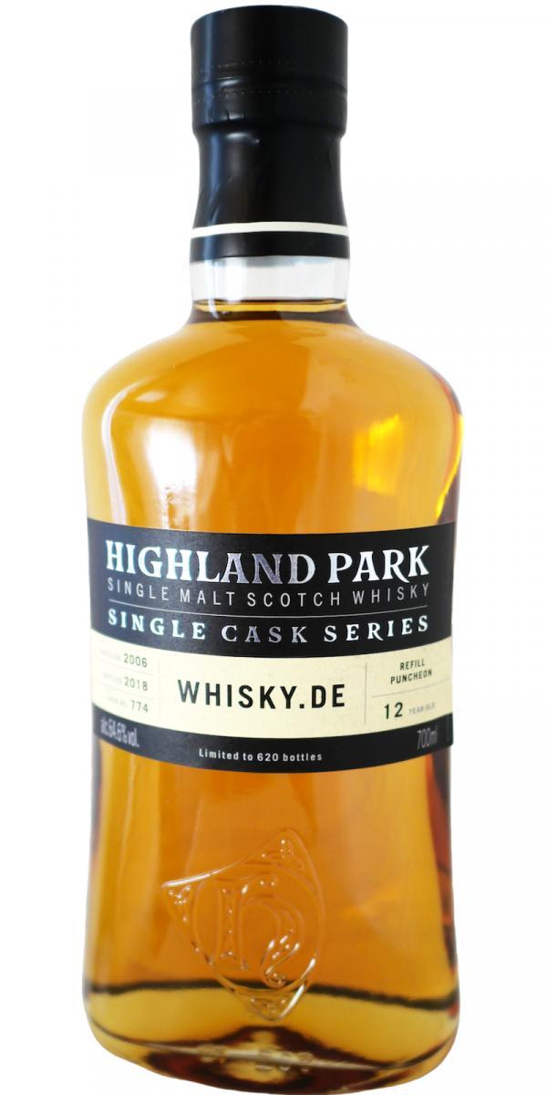 Highland Park 2006 Single Cask Series