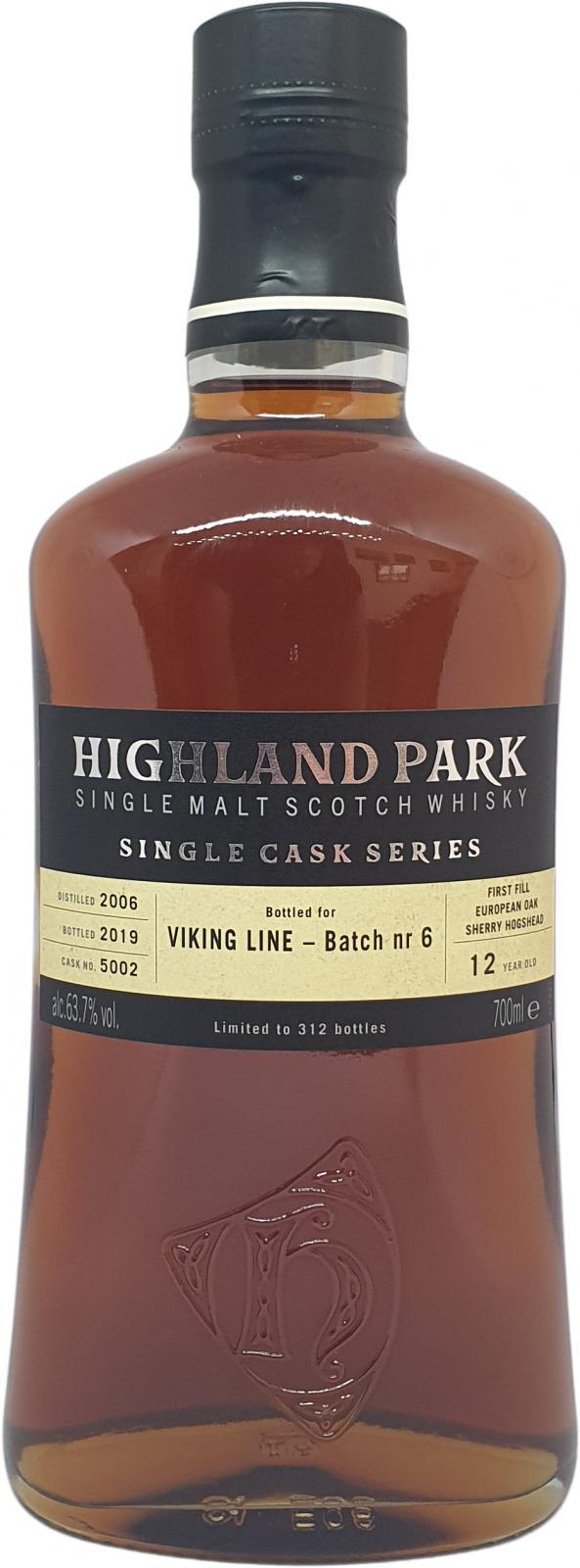 Highland Park 2006 Single Cask Series