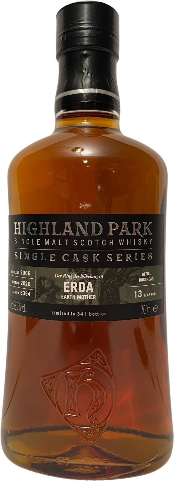 Highland Park 2006 Single Cask Series
