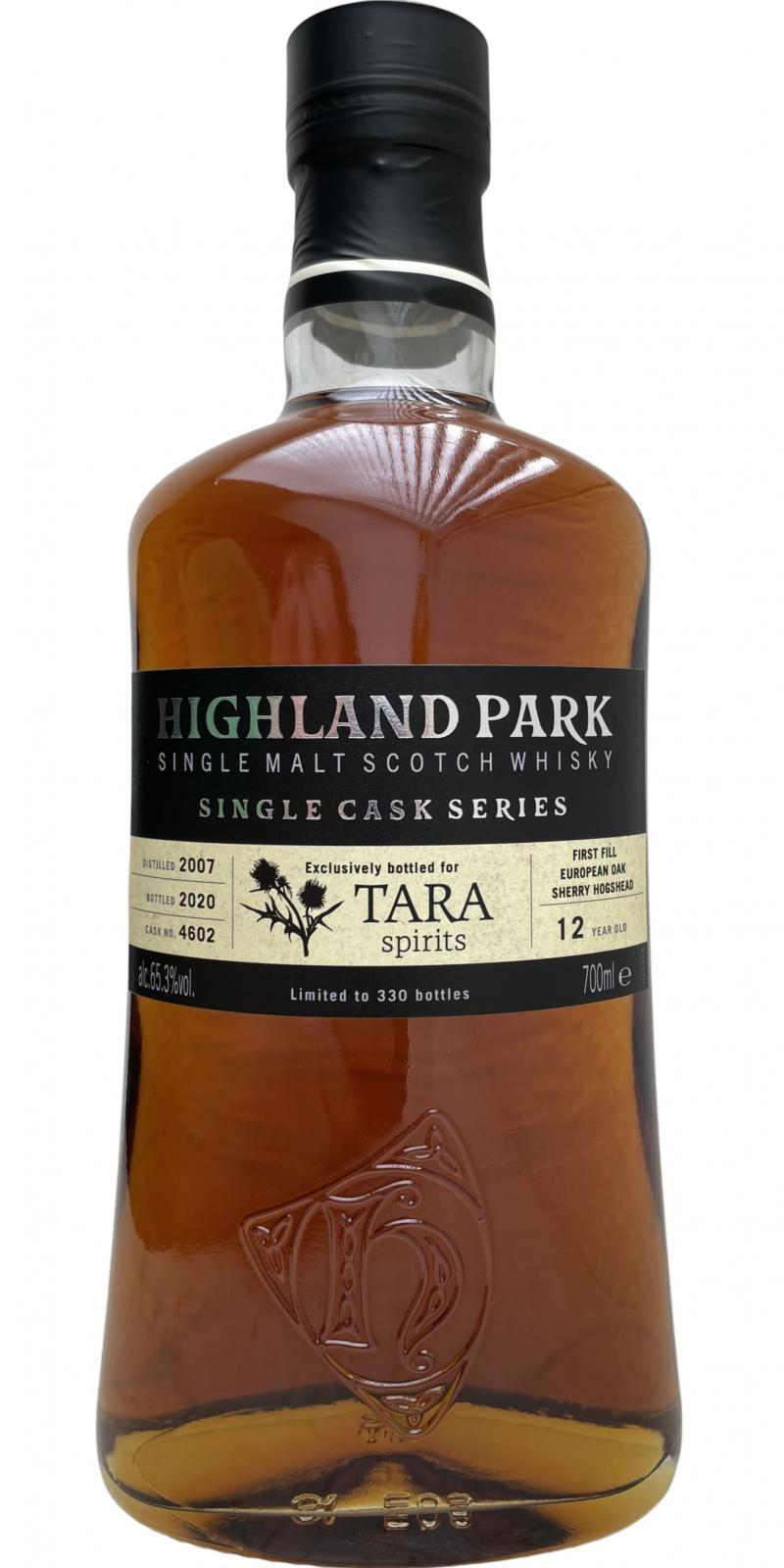 Highland Park 2007 Single Cask Series