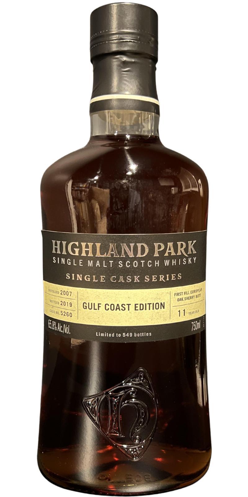Highland Park 2007 Single Cask Series