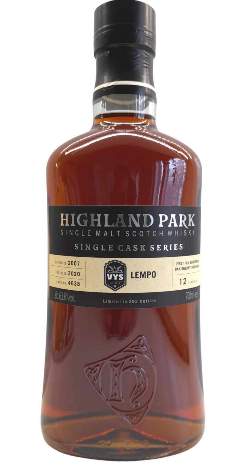 Highland Park 2007 Single Cask Series