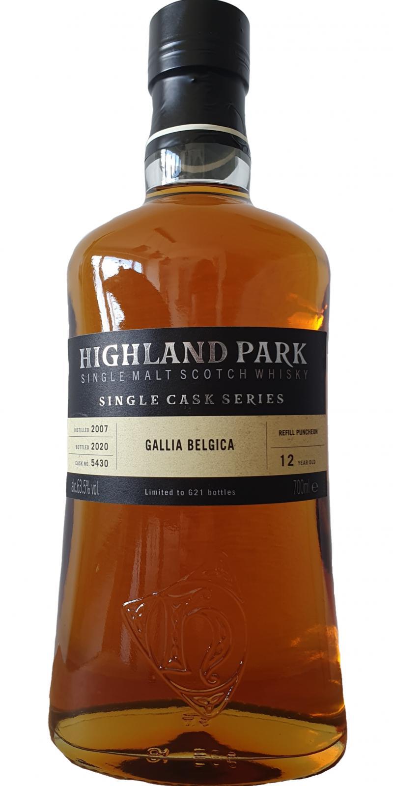 Highland Park 2007 Single Cask Series