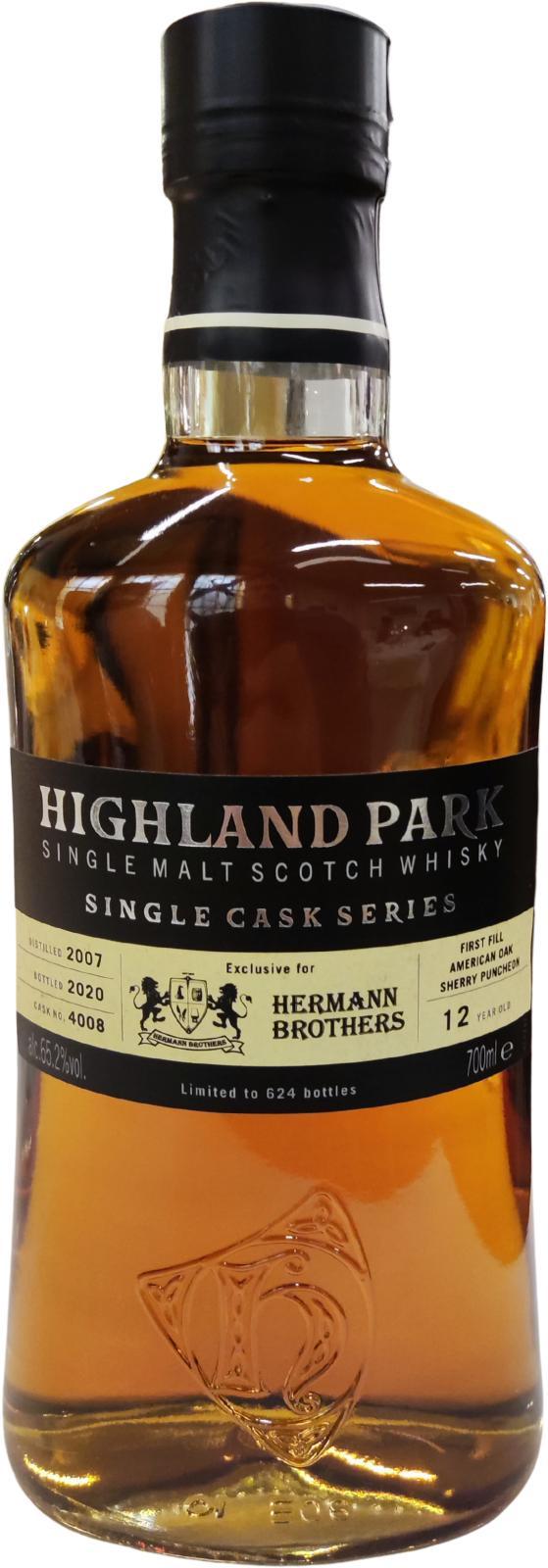 Highland Park 2007 Single Cask Series