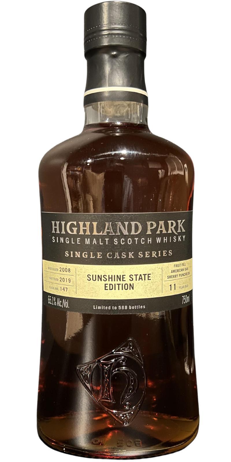 Highland Park 2008 Single Cask Series