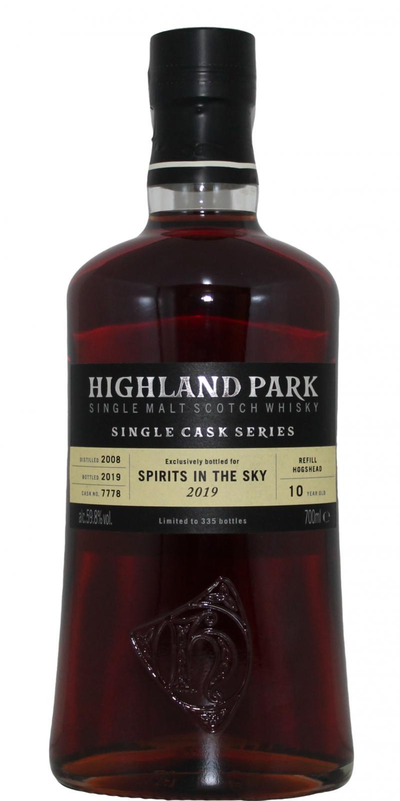 Highland Park 2008 Single Cask Series