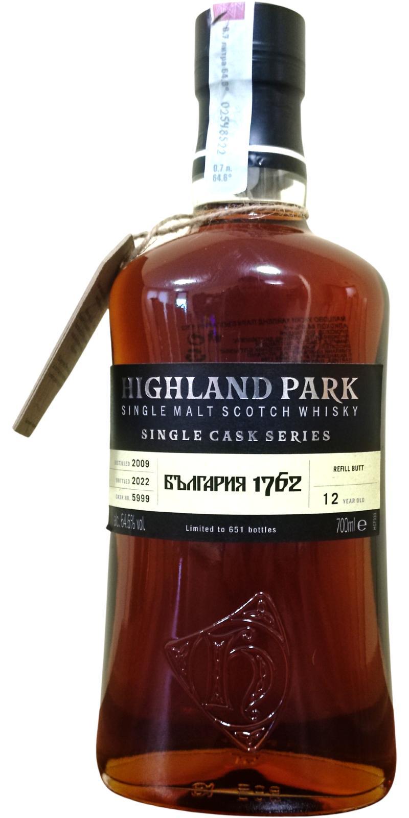 Highland Park 2009 Single Cask Series