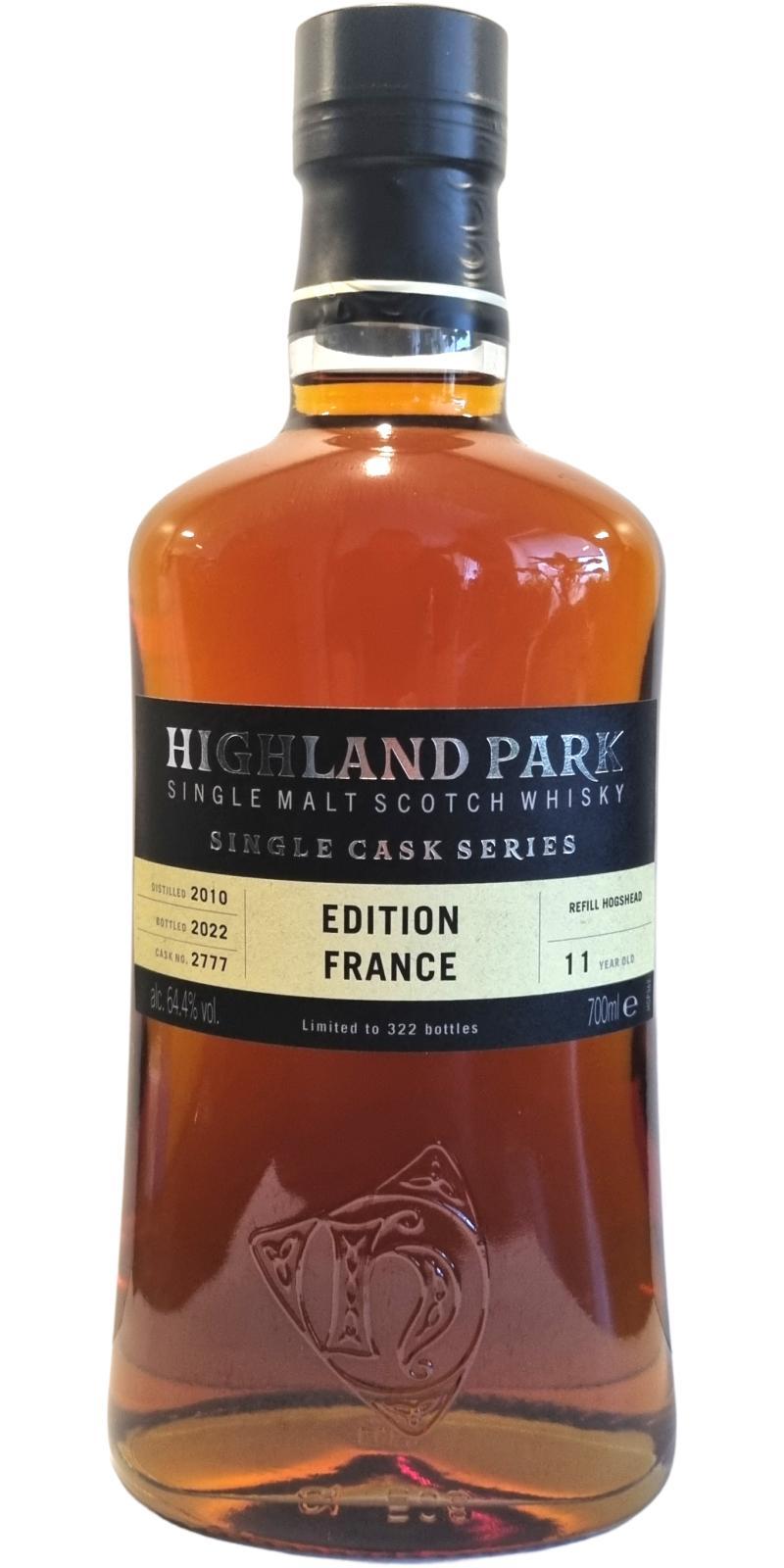Highland Park 2010 Single Cask Series - Edition France