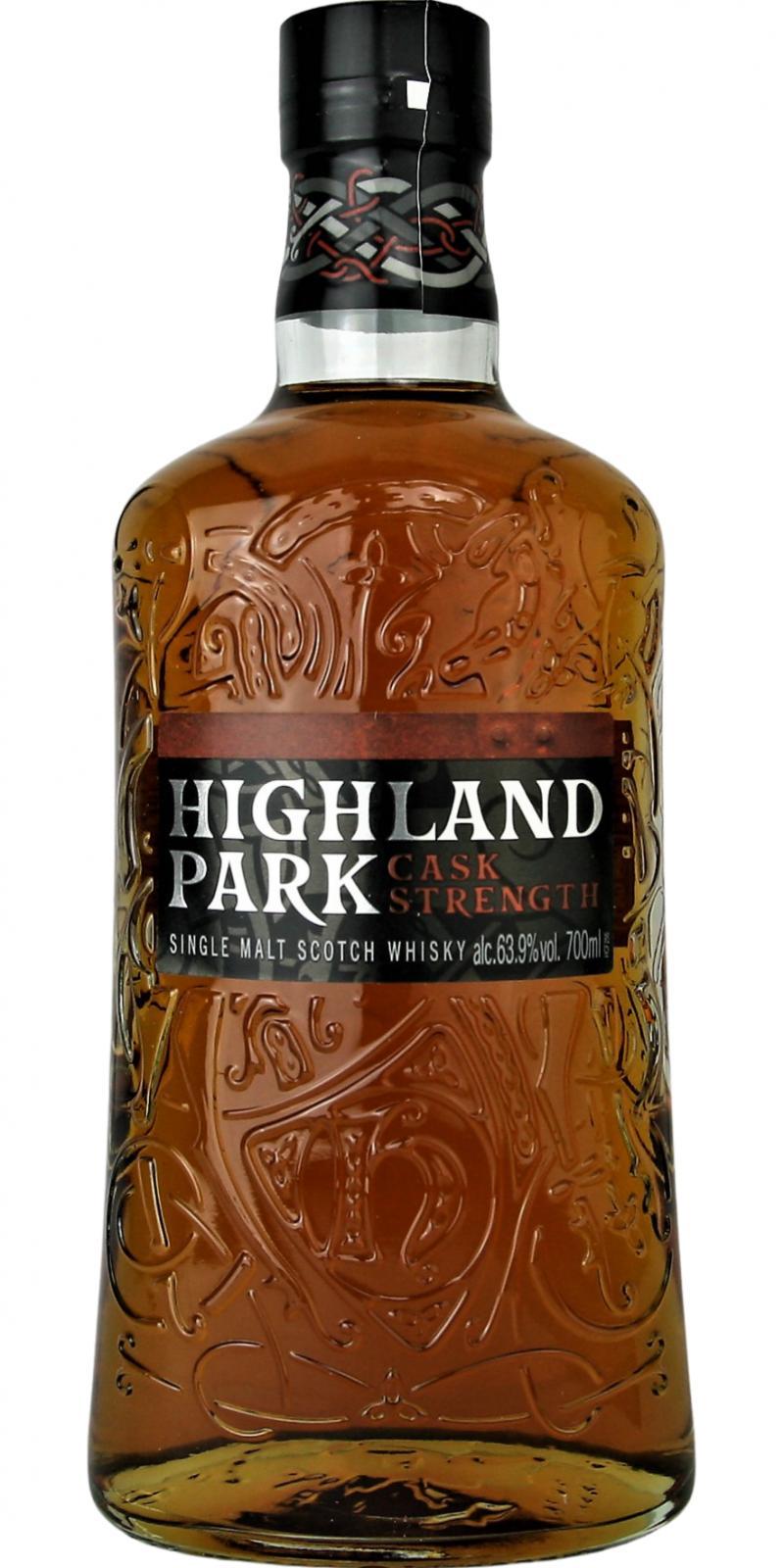 Highland Park Cask Strength Robust & Intense