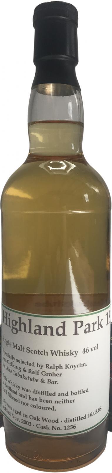 Highland Park 1988 AT