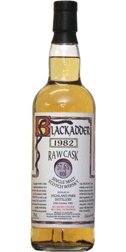 Highland Park 1982 BA Raw Cask