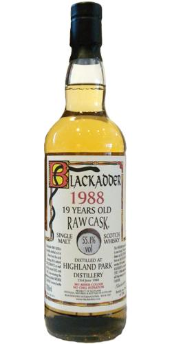 Highland Park 1988 BA Raw Cask