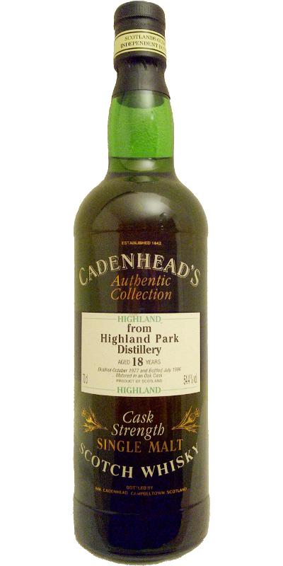 Highland Park 1977 CA Authentic Collection