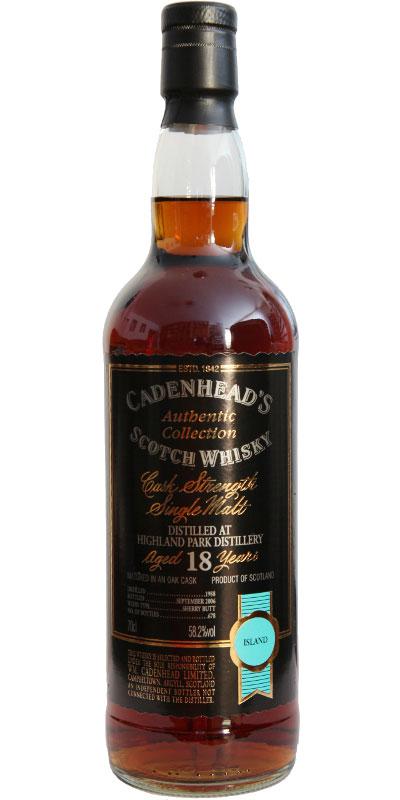 Highland Park 1988 CA Authentic Collection