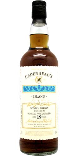 Highland Park 1988 CA Original Collection