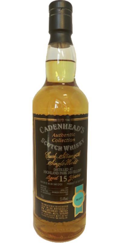 Highland Park 1989 CA Authentic Collection