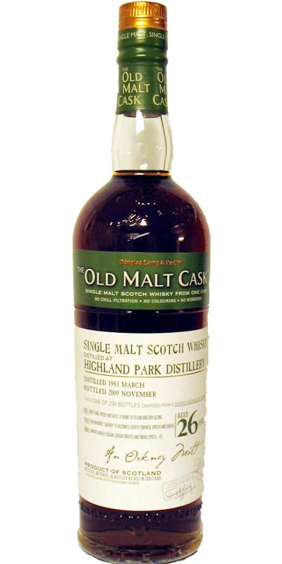 Highland Park 1983 DL The Old Malt Cask