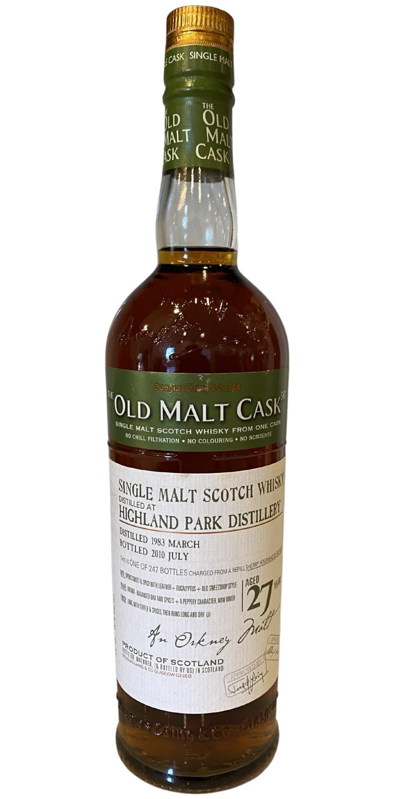 Highland Park 1983 DL The Old Malt Cask