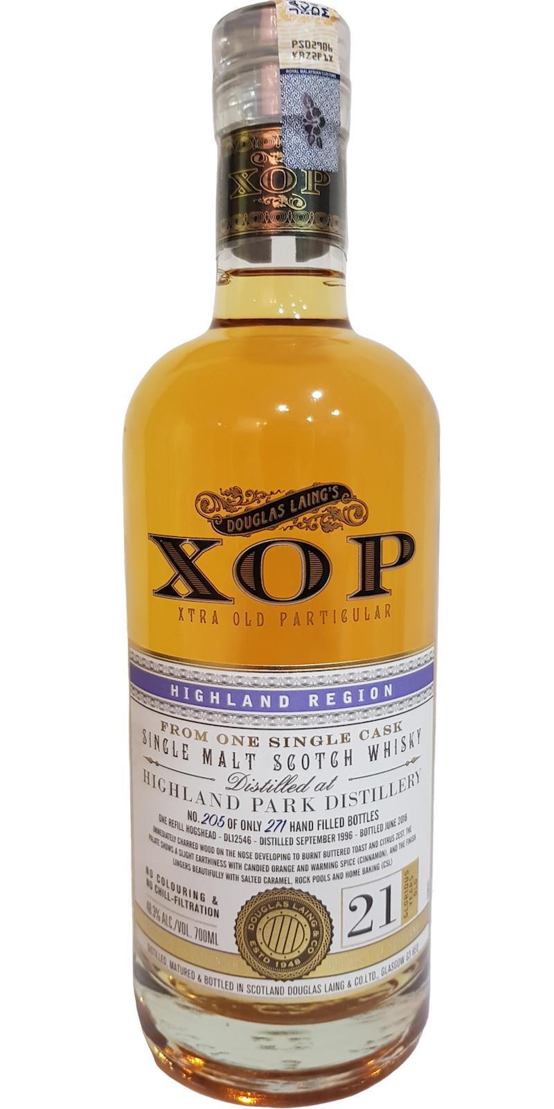 Highland Park 1996 DL XOP
