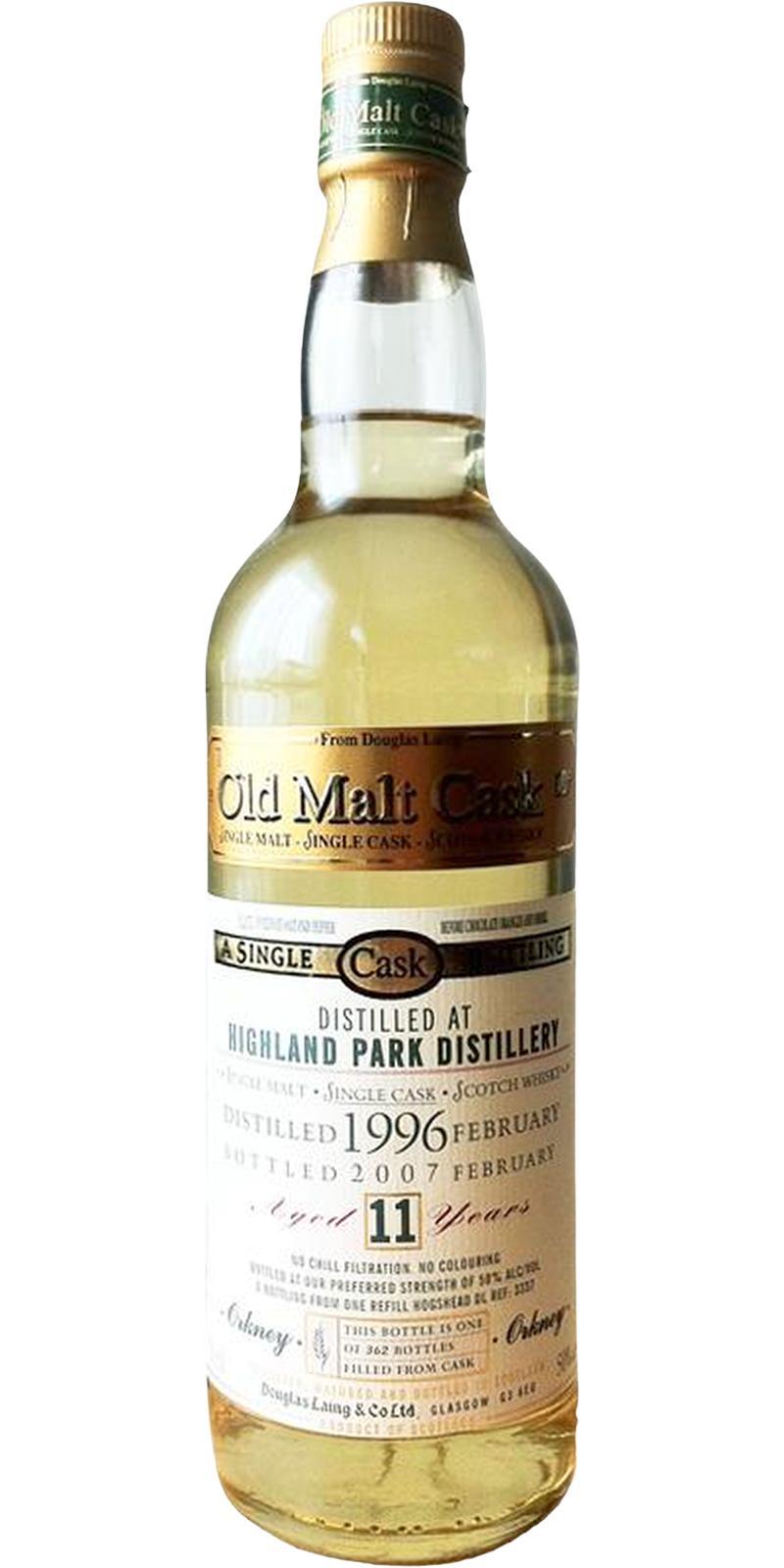 Highland Park 1996 DL The Old Malt Cask