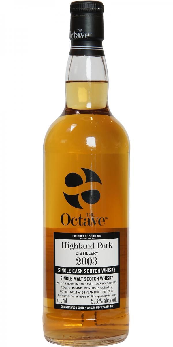 Highland Park 2003 DT The Octave