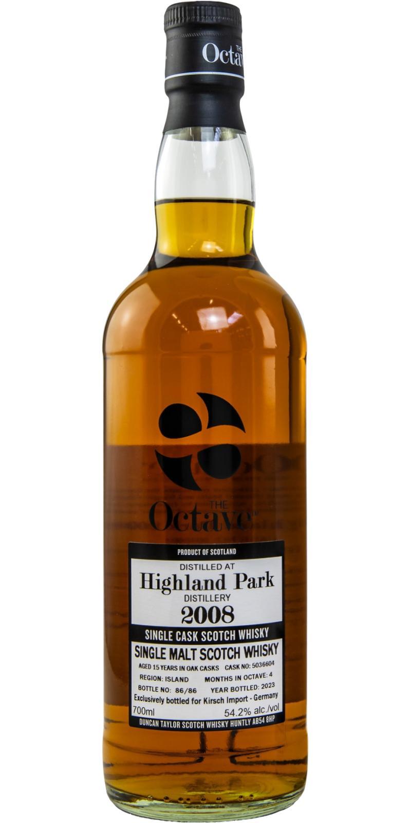 Highland Park 2008 DT The Octave