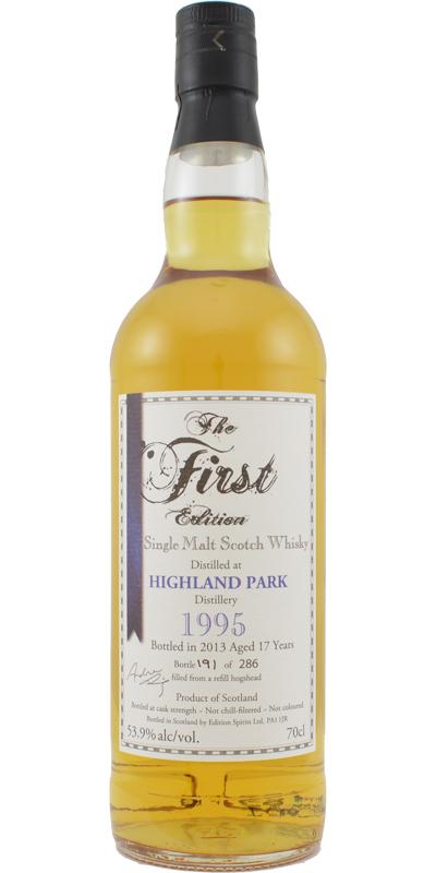 Highland Park 1995 ED The First Editions