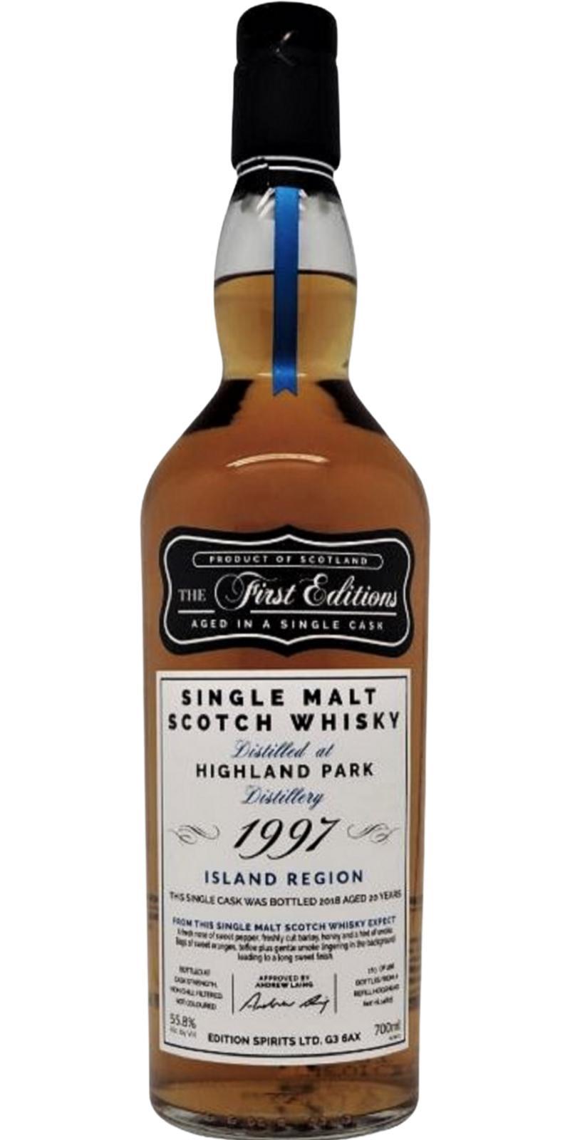 Highland Park 1997 ED The First Editions