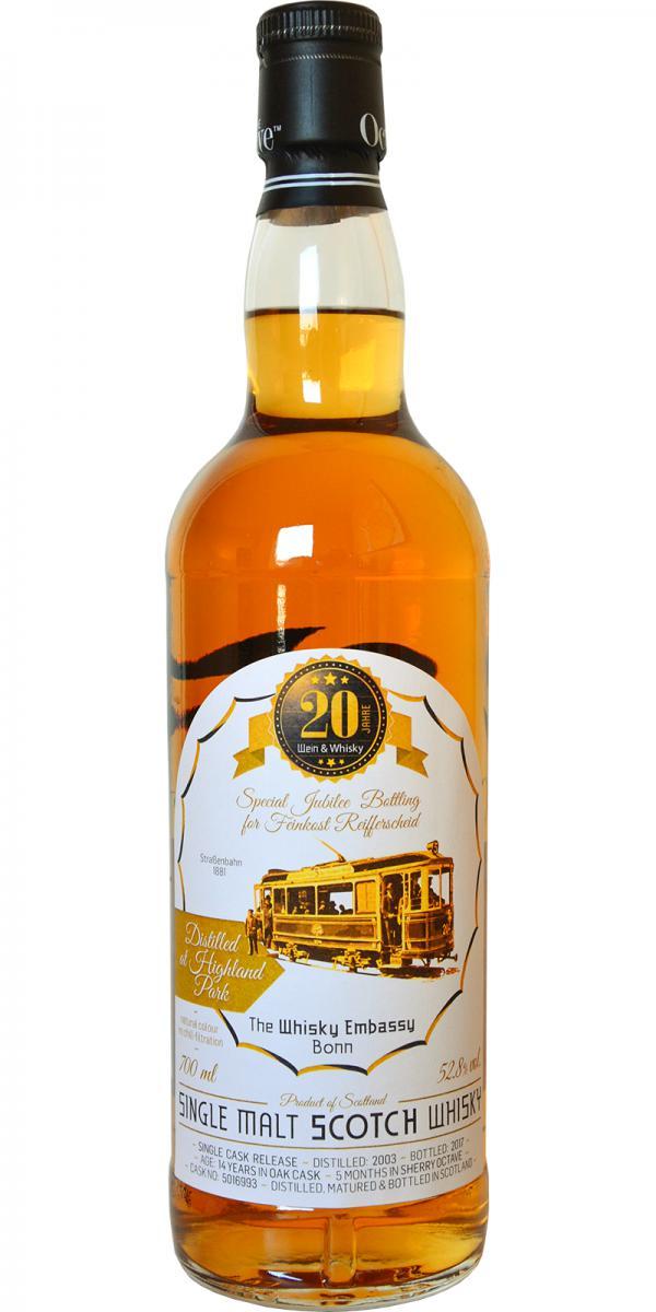 Highland Park 2003 FR The Whisky Embassy Bonn - Invention Series