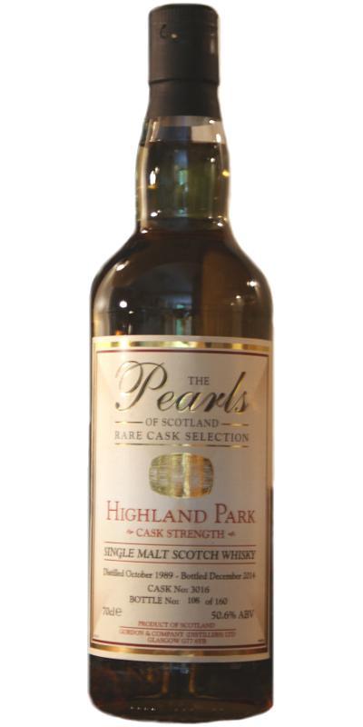 Highland Park 1989 G&C The Pearls of Scotland