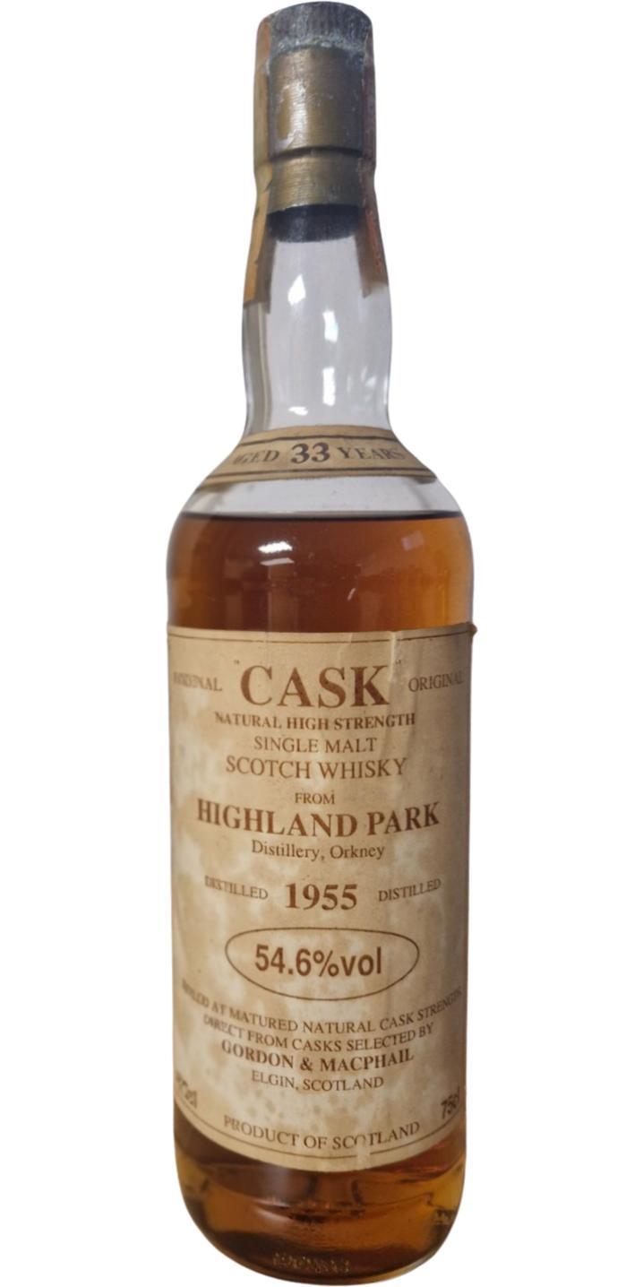Highland Park 1955 GM Original Cask - Natural High Strength
