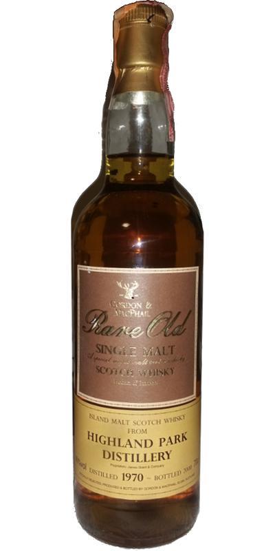 Highland Park 1970 GM Rare Old